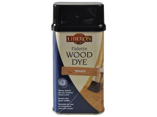 Palette Wood Dye Walnut 250ml, Liberon