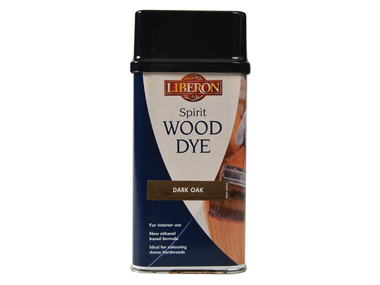 Spirit Wood Dye Dark Oak 250ml, Liberon