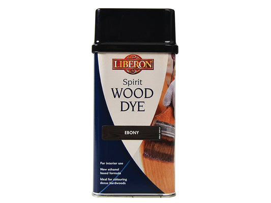 Spirit Wood Dye Ebony 250ml, Liberon