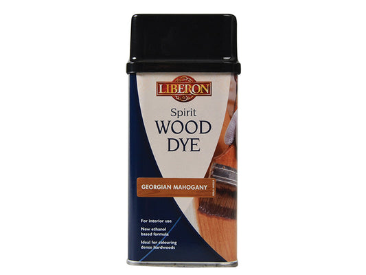 Spirit Wood Dye Georgian Mahogany 250ml, Liberon