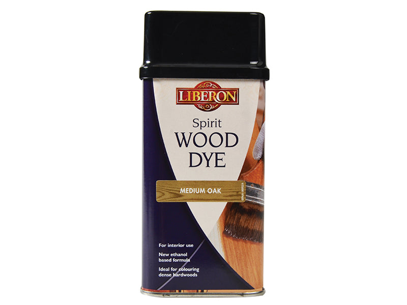 Spirit Wood Dye Medium Oak 250ml, Liberon