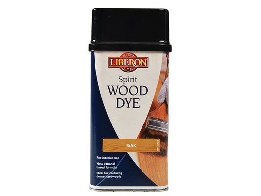 Spirit Wood Dye Teak 250ml, Liberon