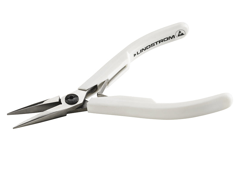 Supreme Long Snipe Nose Smooth Jaw Pliers 132mm, Lindstrom