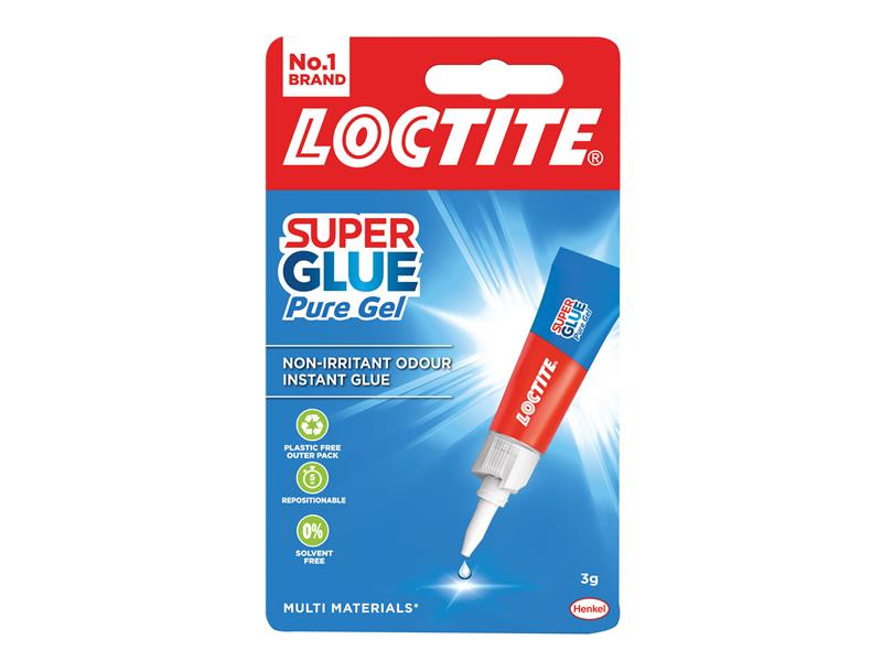 Super Glue Pure Gel, Tube 3g, Loctite