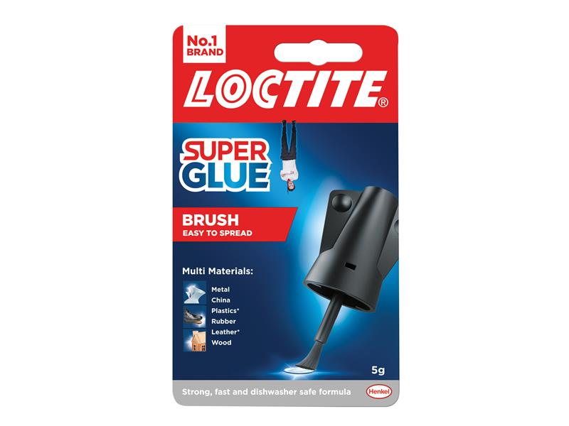 Super Glue Liquid, Brush Bottle 5g, Loctite