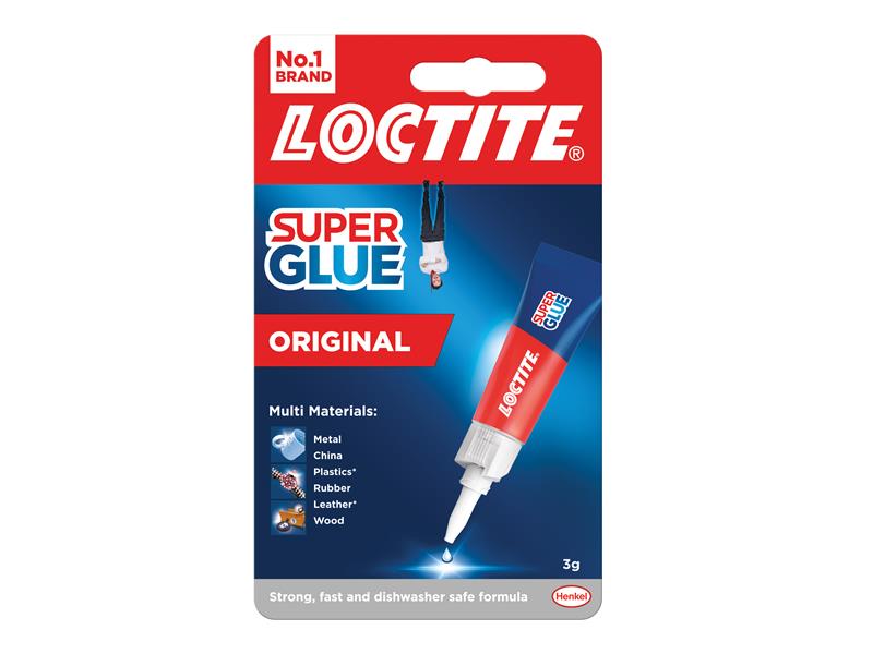 Super Glue Liquid, Tube 3g, Loctite