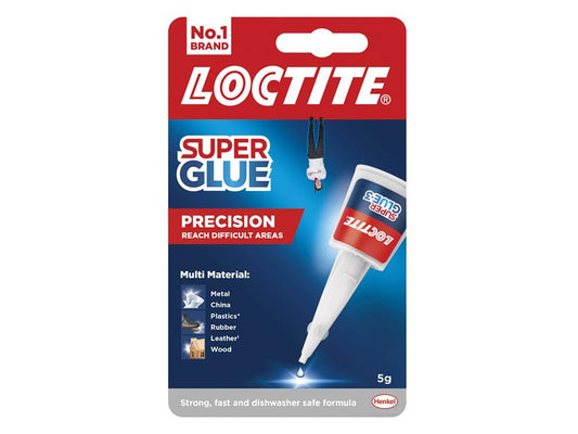 Super Glue Liquid, Precision Bottle 5g, Loctite