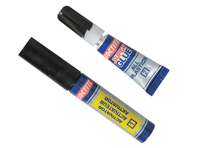 All Plastics Superglue 2g/4ml, Loctite