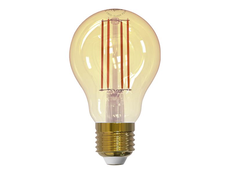 Wi-Fi LED ES (E27) GLS Filament Dimmable Bulb, White 470 lm 5.5W, Link2Home