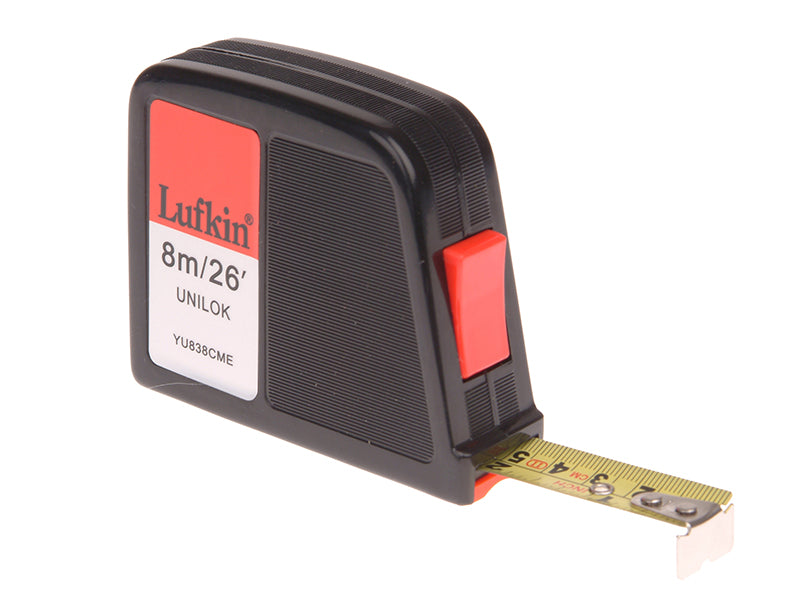 YU838CME Unilok Pocket Tape 8m/26ft (Width 19mm), Crescent Lufkin®