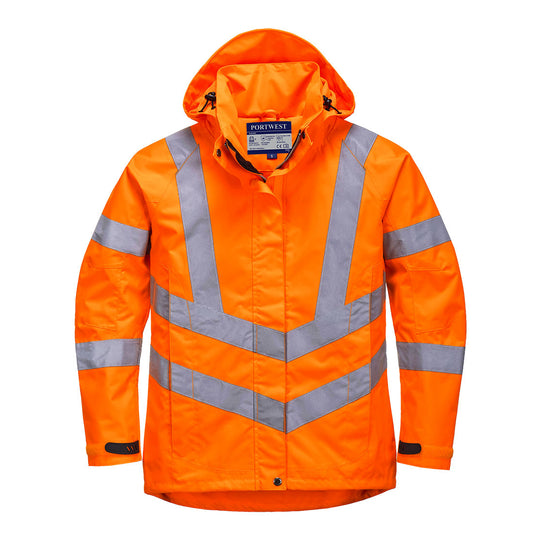 Hi-Vis Women's Breathable Rain Jacket, Morgans PW