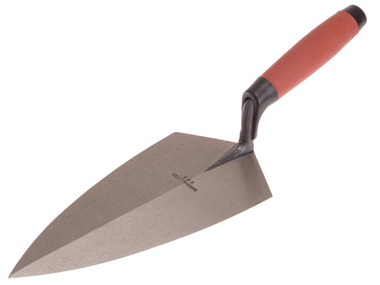 19D Philadelphia Pattern Brick Trowel DuraSoft® Handle 10in, Marshalltown