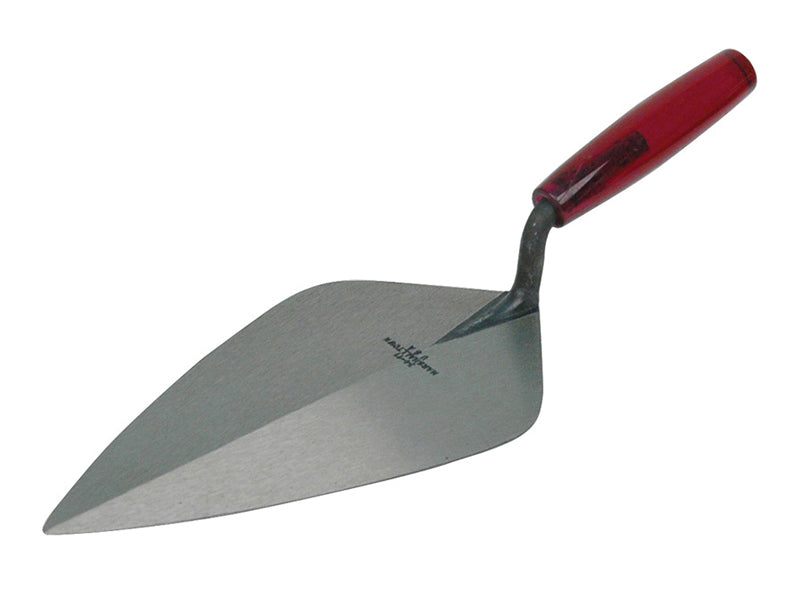 34P Wide London Pattern Brick Trowel Plastic Handle 12in, Marshalltown