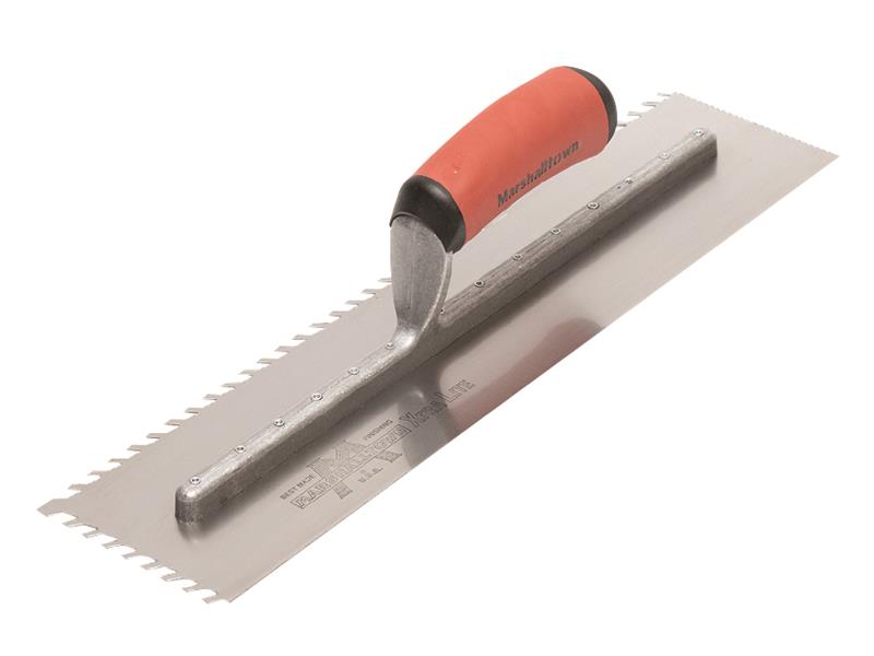 LayFlat 10mm Notch Trowel 16 x 4in, Marshalltown