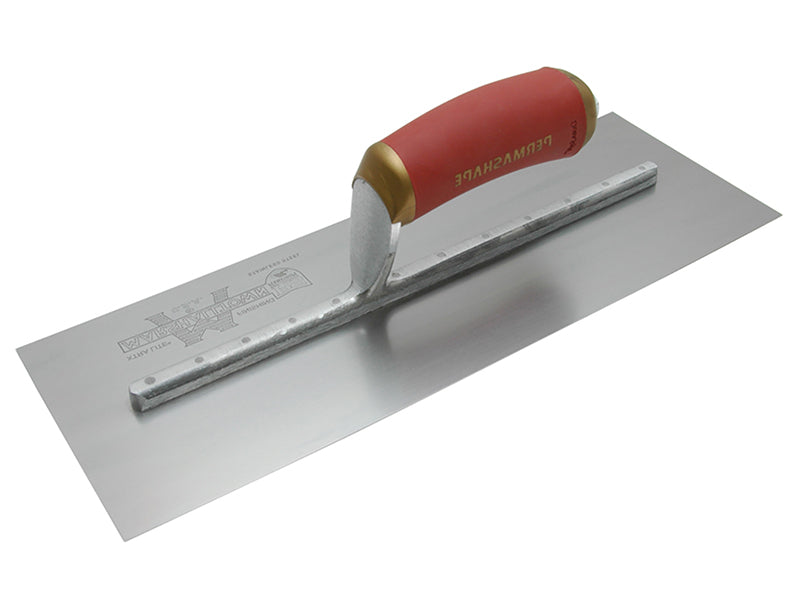 MPB145D Pre-Worn PermaShape® Finishing Trowel DuraSoft® Handle 14 x 5in, Marshalltown