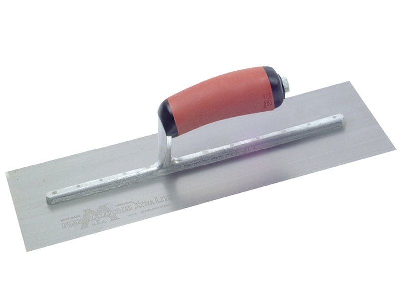 MPB13SSD Pre-Worn PermaShape® Finishing S/S Trowel DuraSoft® Handle 13 x 5in, Marshalltown