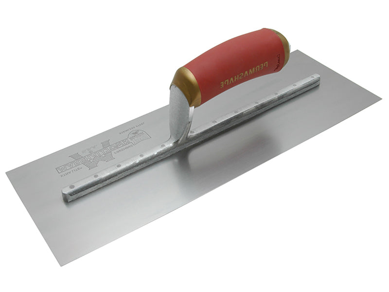 MPB815D Pre-Worn PermaShape® Finishing Trowel DuraSoft® Handle 18 x 5in, Marshalltown