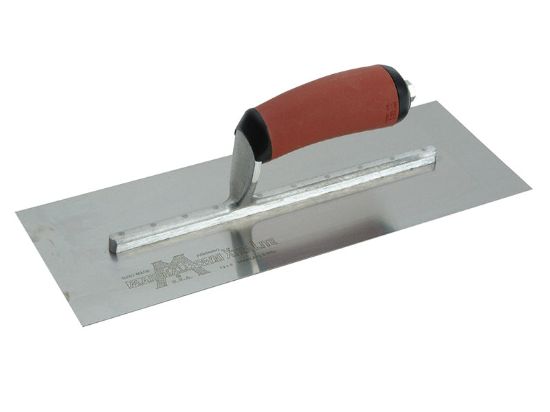 MXS73DSS Stainless Steel Cement Trowel DuraSoft® 14 x 4.3/4in, Marshalltown