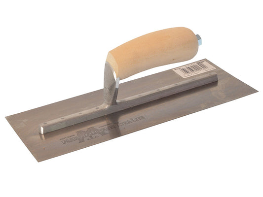 MXS4 Plasterer's Finishing Trowel Wooden Handle 11.1/2 x 4.3/4in, Marshalltown