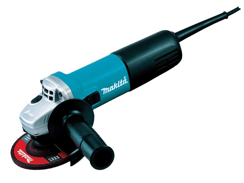 9557NBR 115mm Anti-Restart Grinder 840W 240V, Makita