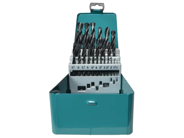 D-54097 HSS Drill Bit Set 25 Piece, Makita