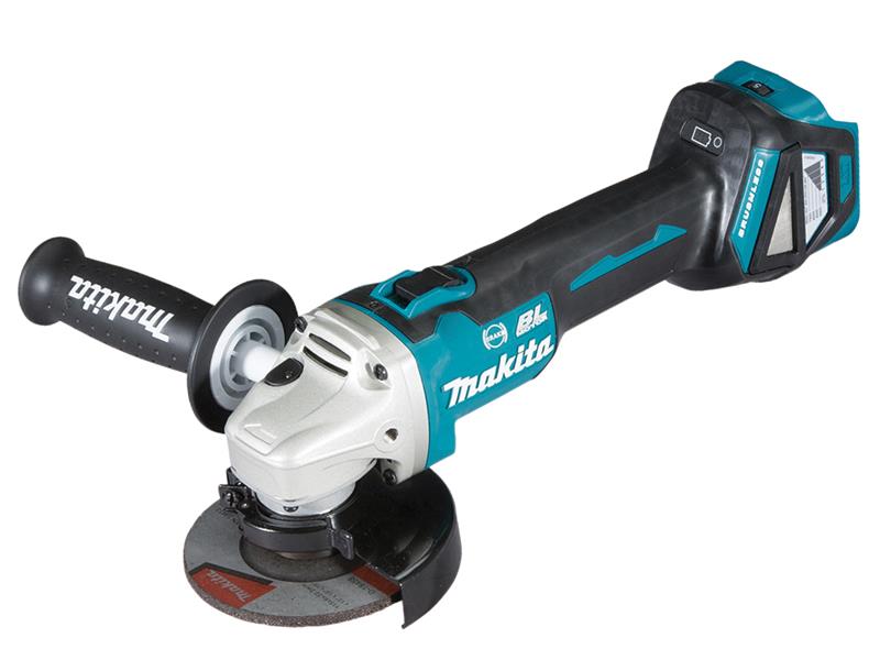 DGA463Z Brushless LXT 115mm Angle Grinder 18V Bare Unit, Makita