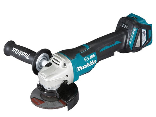 DGA467Z Brushless LXT Paddle Switch Angle Grinder 115mm 18V Bare Unit, Makita