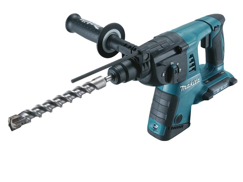 DHR263ZJ Rotary SDS Hammer Drill 36V (2 x 18V) Bare Unit, Makita