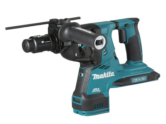 DHR281ZJ BL LXT Rotary Hammer + QCC 36V (2 x 18V) Bare Unit, Makita