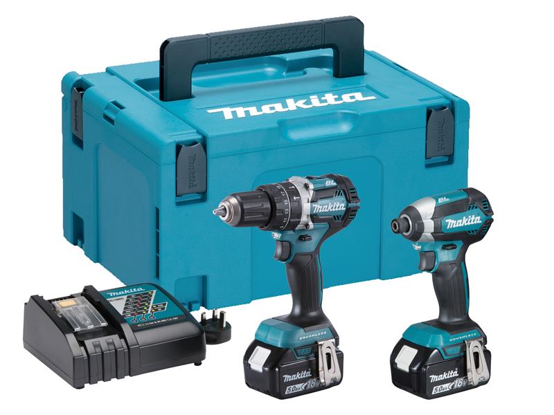 DLX2180TJ Brushless Twin Pack 18V  2 x 5.0Ah Li-ion, Makita