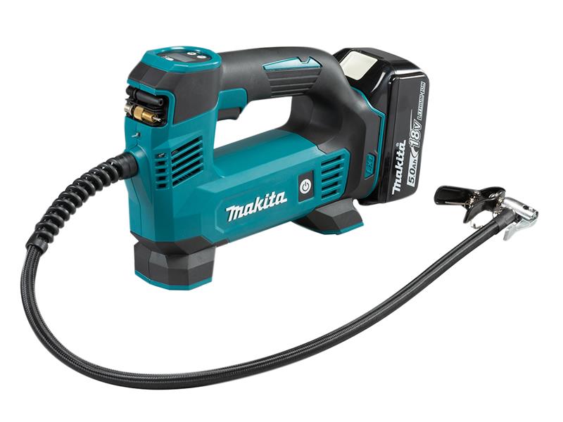 DMP180RT1J LXT Cordless Inflator 18V 1 x 5.0Ah Li-ion, Makita