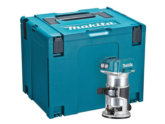 DRT50ZJ BL LXT Router/Trimmer Body 18V Bare Unit + Case, Makita