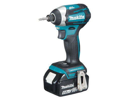 DTD154RTJ Brushless Impact Driver 18V 2 x 5.0Ah Li-ion, Makita