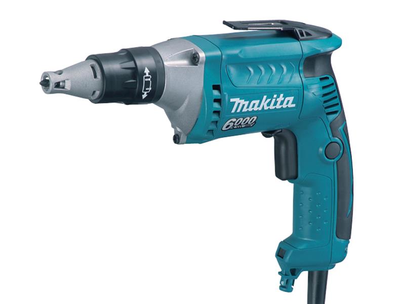 FS6300 1/4in Hex Drywall Screwdriver 570W 110V, Makita