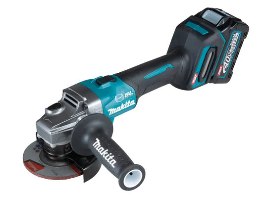 GA004GD201 XGT 40Vmax BL Angle Grinder 115mm 40V 2 x 2.5Ah Li-ion, Makita