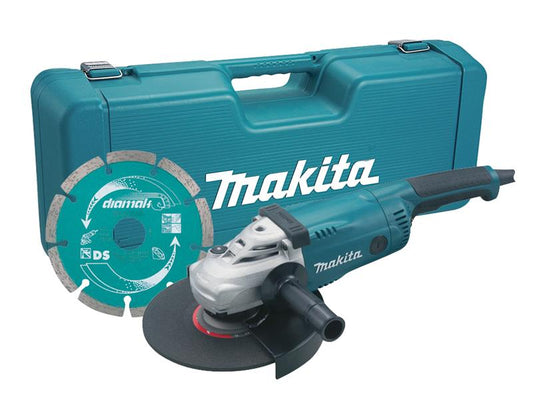 GA9020KD 230mm Angle Grinder with Case & Diamond Wheel 2000W 110V, Makita