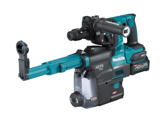 HR004GD202 40Vmax Rotary Hammer BL + Extractor 40V 2 x 2.5Ah Li-ion, Makita