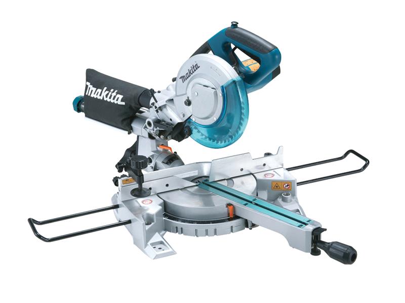 LS0815FLN Sliding Compound Mitre Saw 216mm 1400W 240V, Makita