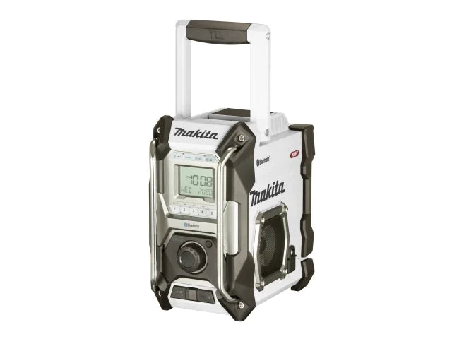 MR002GZ01 Bluetooth® Job Site Radio White 240V & Li-ion Bare Unit, Makita