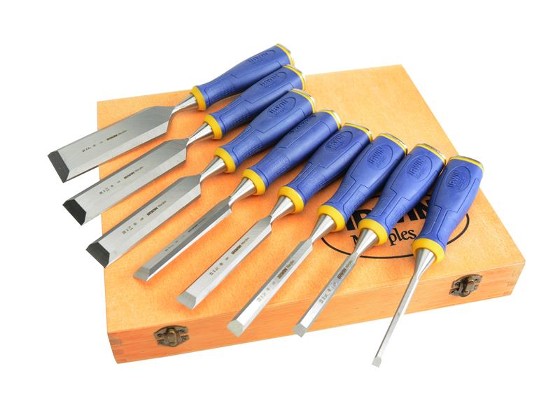 MS500 ProTouch™ All-Purpose Chisel Set, 8 Piece, IRWIN® Marples®