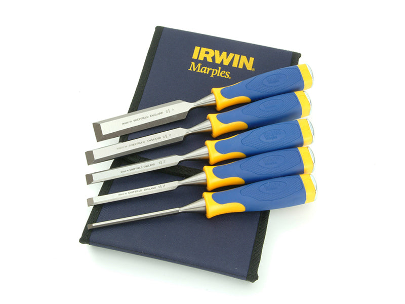 MS500 ProTouch™ All-Purpose Chisel, Set 5 Piece, IRWIN® Marples®