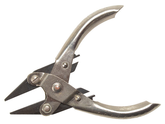 Snipe Nose Pliers Serrated Jaw 125mm (5in), Maun