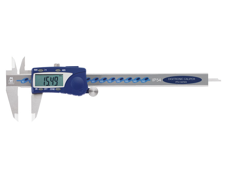 IP54 Water-Resistant Digital Caliper 150mm (6in), Moore & Wright