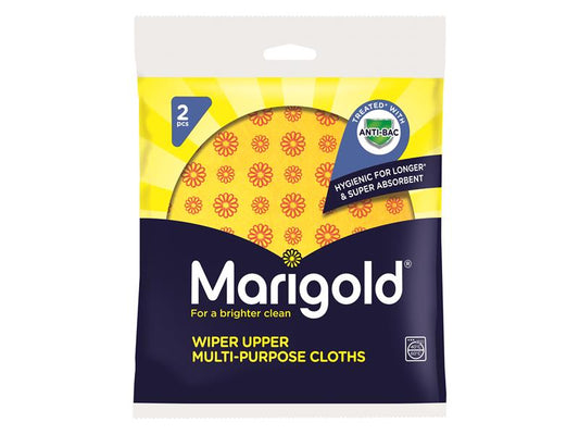 Wiper Upper Multi-Purpose Cloths x 2 (Box 12), Marigold