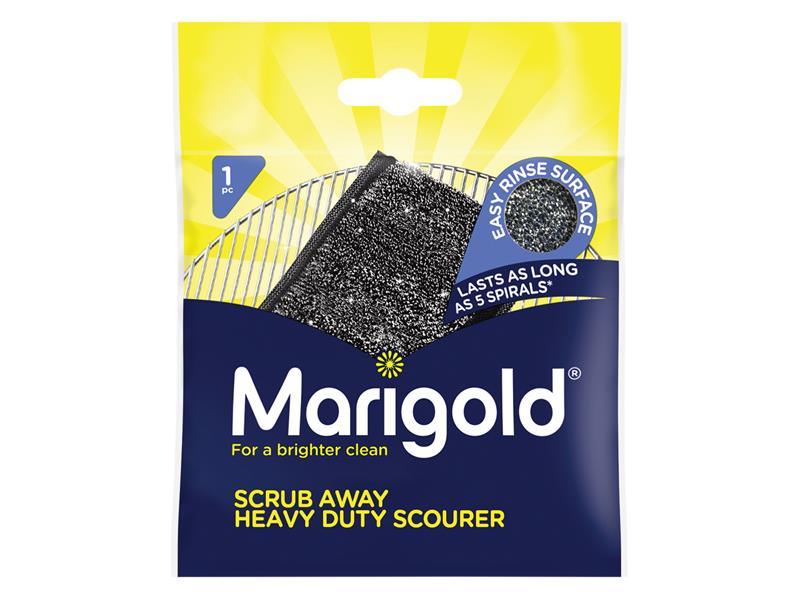 Scrub Away Heavy-Duty Scourer x 1, Marigold