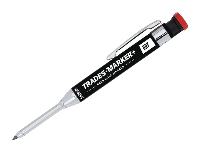 TRADES-MARKER® DRY Holder + 1 Graphite Refill, Markal