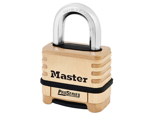 ProSeries® Brass 4 Digit Padlock 57mm, Master Lock