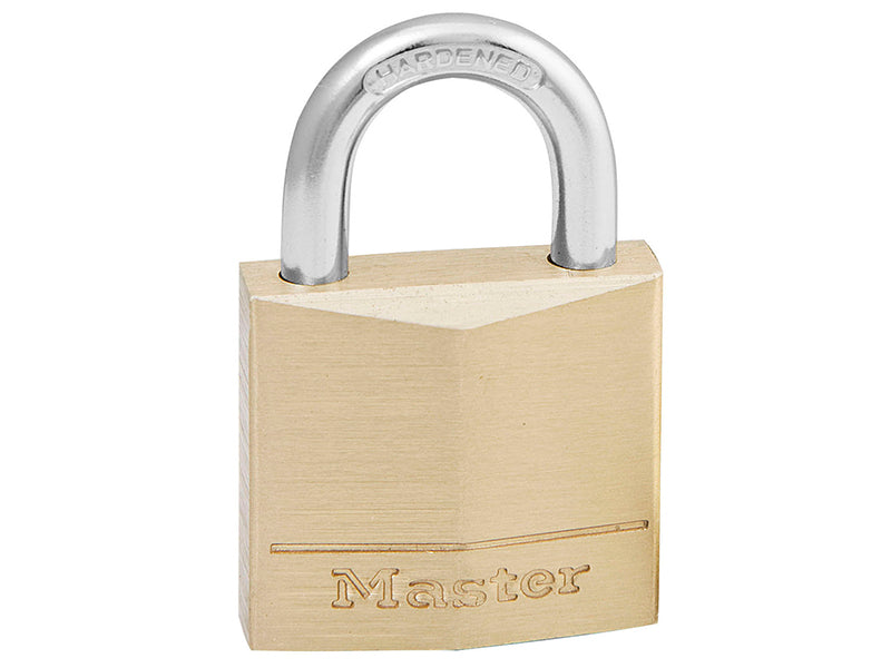 Solid Brass 30mm Padlock 4-Pin, Master Lock