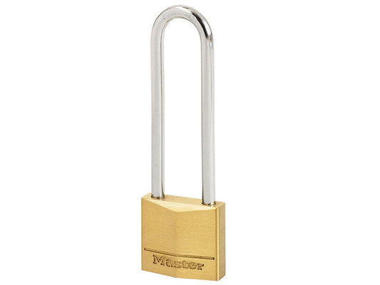 Solid Brass 50mm Padlock 5-Pin - 64mm Shackle, Master Lock