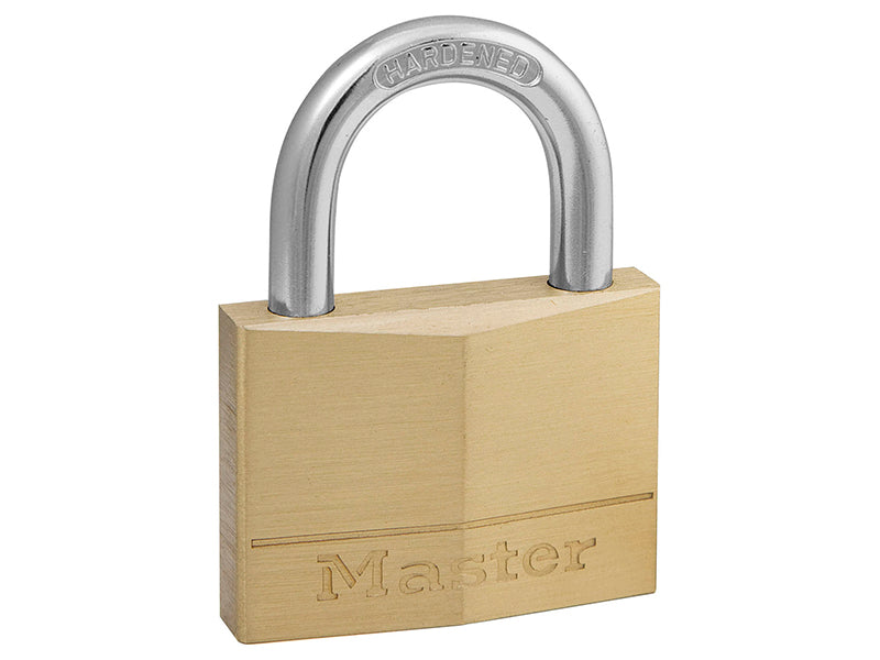 Solid Brass 50mm Padlock 5-Pin, Master Lock